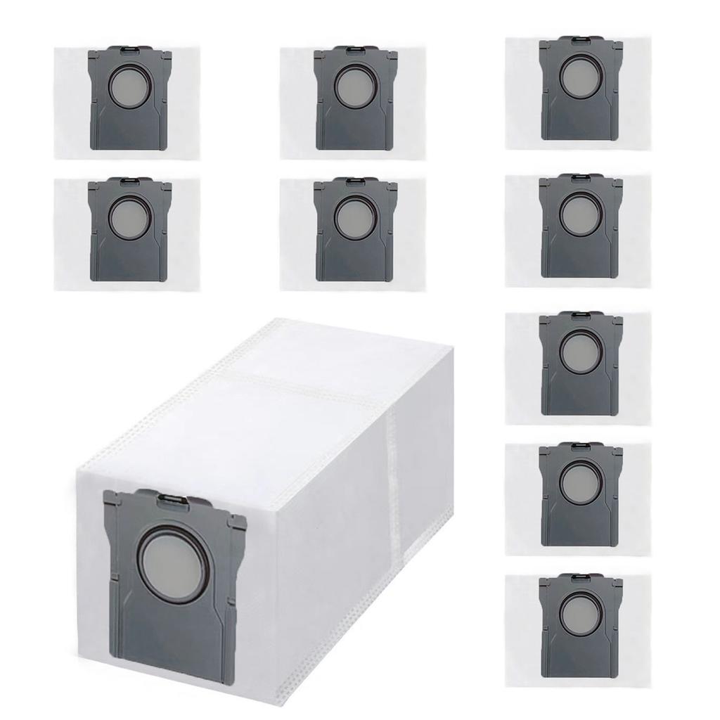 10 Pack Dust Bags Fits for Dreame L10s Ultra Gen 2 Gen3 X40 X50 Ultra L10s Pro Ultra Heat L40 Ultra for Mova E30