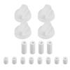 4Pcs Replacement Switc H Knob Plastic Knob Gas Stove Control Knob General Range Oven Knob Cooker Hob Knob For Benchtop Burner
