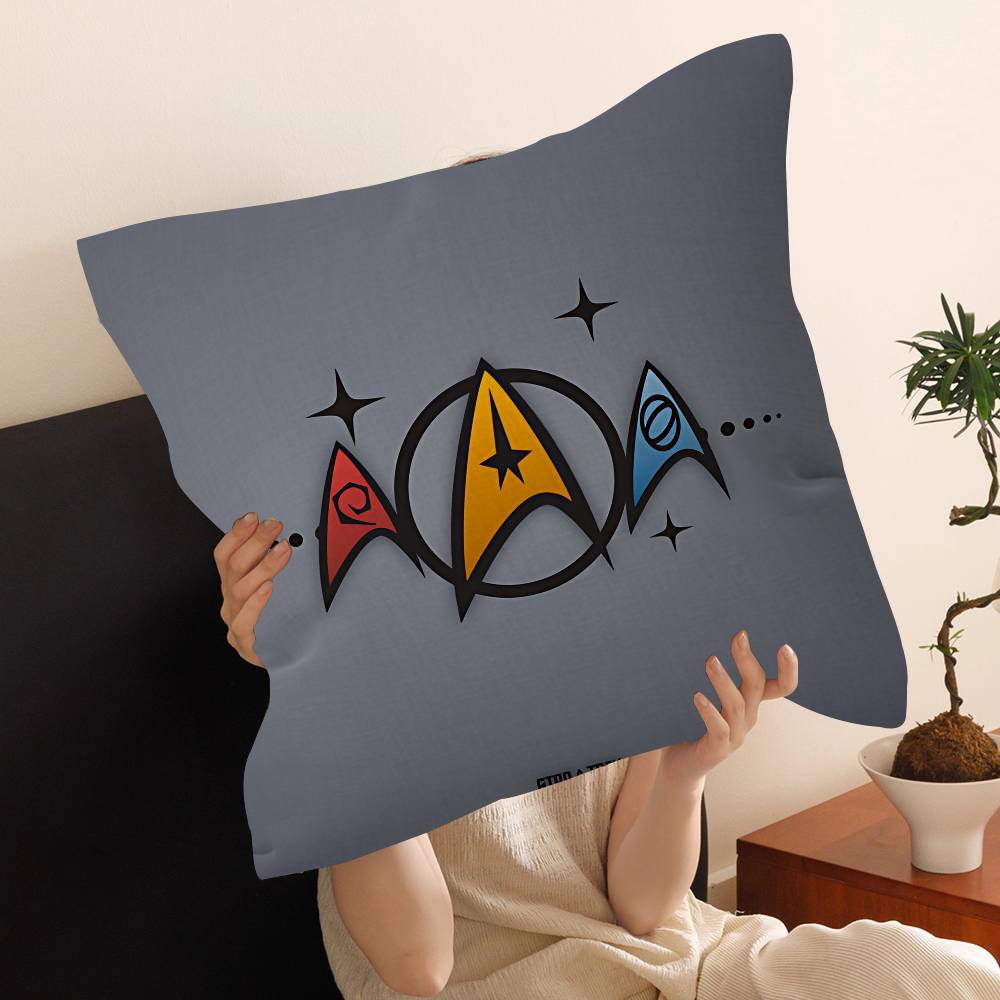 TV S-Star T-Trek Cushion Cover Decorative Pillow Sofa Home Decor Case Pillow Cases