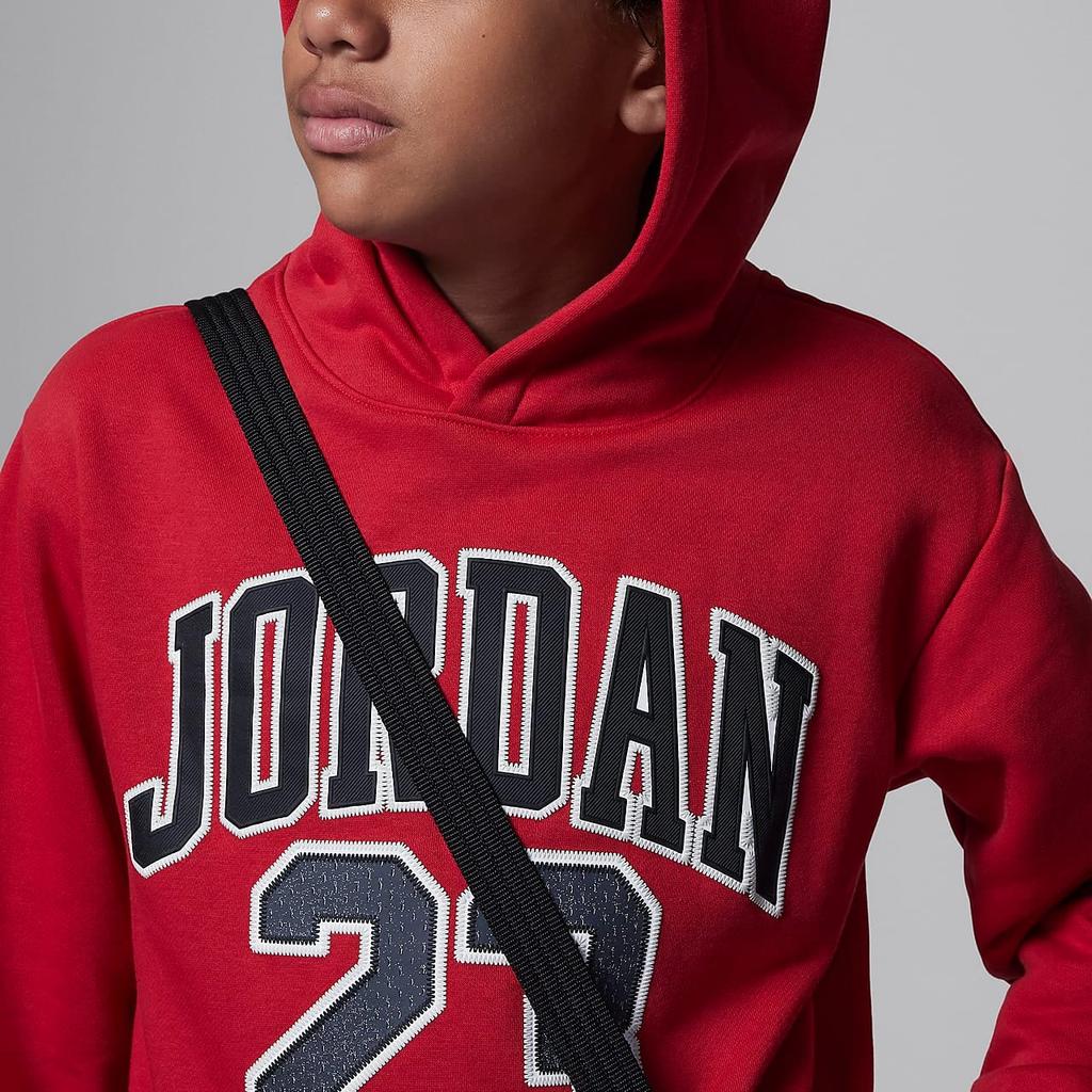 Jordan Sweatshirt Alphanumeric Hooded Casual Fleece Lined Long Sleeved Sweatshirt FV3203-687
