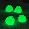 Micro-landscape Chubby Baby Frog Transparent Glow-in-the-dark Garden Decoration Accessory Mini Figurine