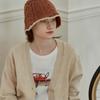 ALLINCOMPLETE Triple Cable Knit Bucket Hat (6 Colors)