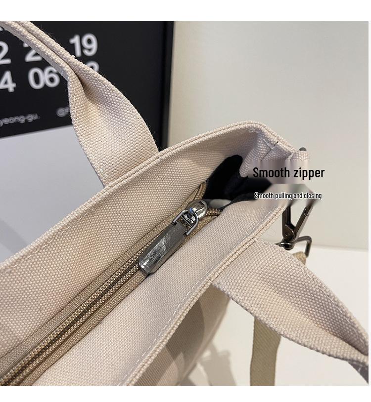 2025 Spring Japanese Style Casual Crossbody Bucket Bag - Trendy Commute Shoulder Tote