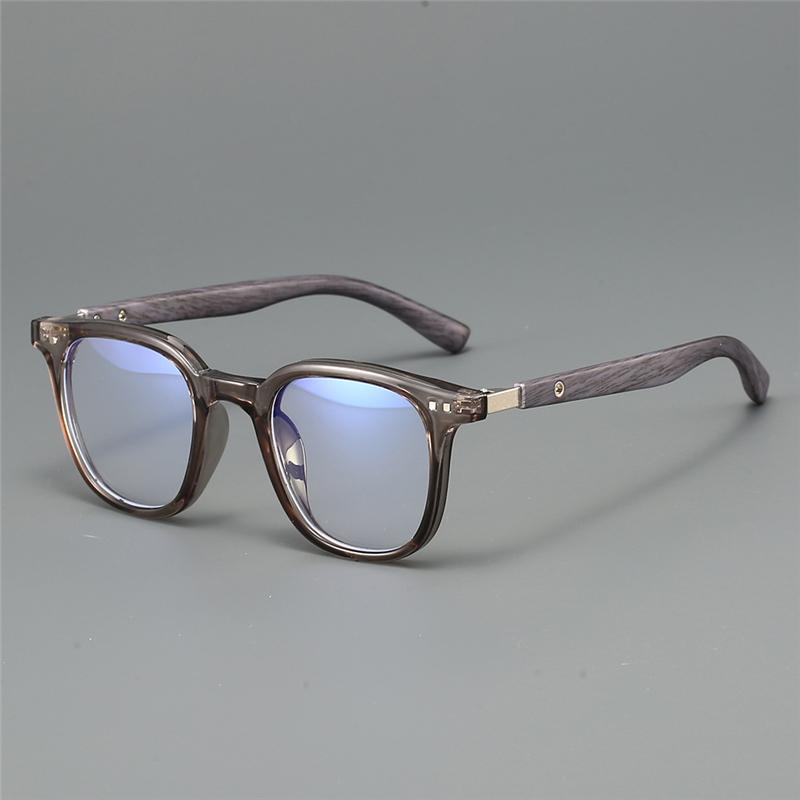 New Vintage Imitation Wood Reading Glasses Men Presbyopic Spectacles Frames Women Anti Blue Light Lens Eyeglasses 0to+3.0