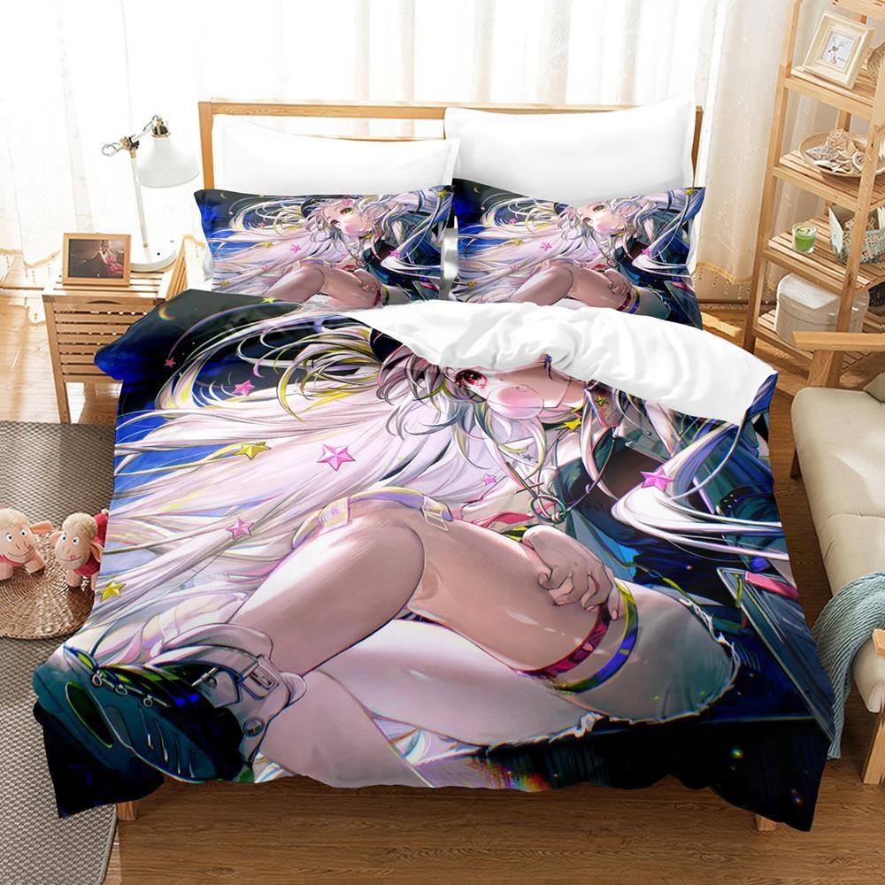 New Game Girls' Frontline: Neural Cloud Bedding Set Single Twin Full Queen King Size Bed Set Adult Kid Bedroom Duvet cover Sets