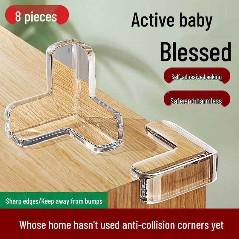 GOWKE T-Shaped Corner Protectors 8-Pack