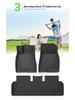 2023 Tesla Model 3 All-Inclusive TPE Floor Mats with High Edges