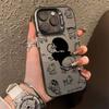 Funny Little New Metal Buttons Are Suitable for Apple 16promax Mobile Phone Case Iphone13/12/11 Cartoon 15 Tide