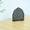 Eid Mubarak Wood Table Centerpiece Signs Eid Mubarak Freestanding Tabletop Ornament for Ramadans Mubarak Eid Decoration