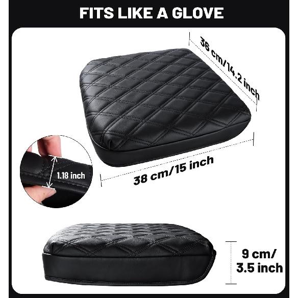 Center Console Armrest Cover For Chevy Chevrolet Silverado/GMC Sierra -2024 2025, Tahoe & Suburban & Yukon -2025, PU Leather Middle Console Cover