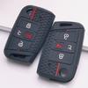 Honeycomb Car Key Cover for Volkswagen Golf 7 MK7 Tiguan MK2 Atlas Jetta Mk7 Passat B8 Arteon Skoda Anti Scratch Shockproof Key Shell Accessory