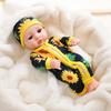 30cm Silicone Reborn Baby Doll - Soft Sleep Companion & Child Role-Playing Toy