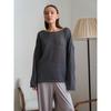 BITCED Moda Donna Casual Tinta Unita Stampa Manica Lunga Girocollo Camicie & Bluse
