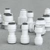 Fit 6.35mm Tube X Male Female Thread 1/2" BSP POM Quick Fitting Connector For Aquarium RO Water Filter Reverse Osmosis System