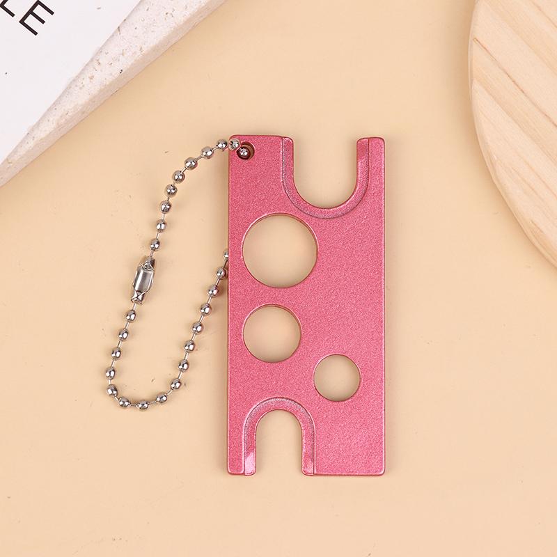 Universal Eyelash Glue Caps Opener Metal Essential Oil Bottle Opener Replacement Bottle Mouth Head Anti-Blocking Eyelash Tool