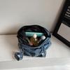 Vintage Large Capacity Denim Bag Women's Shoulder Bag Student Class Bag
