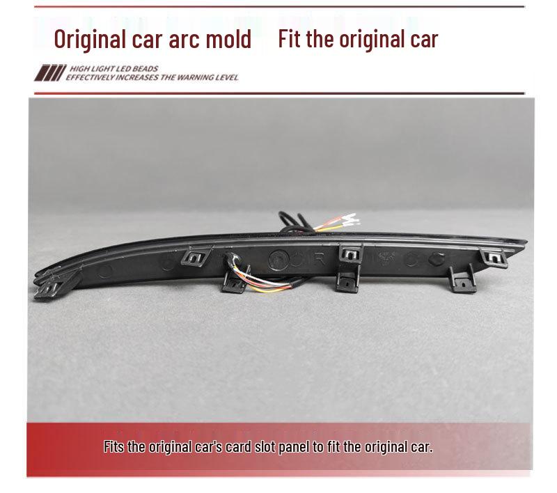 LED Flowing Turn Signal & Brake Light for 5th Gen Geely Emgrand Rear Bumper - Fits 26 Models