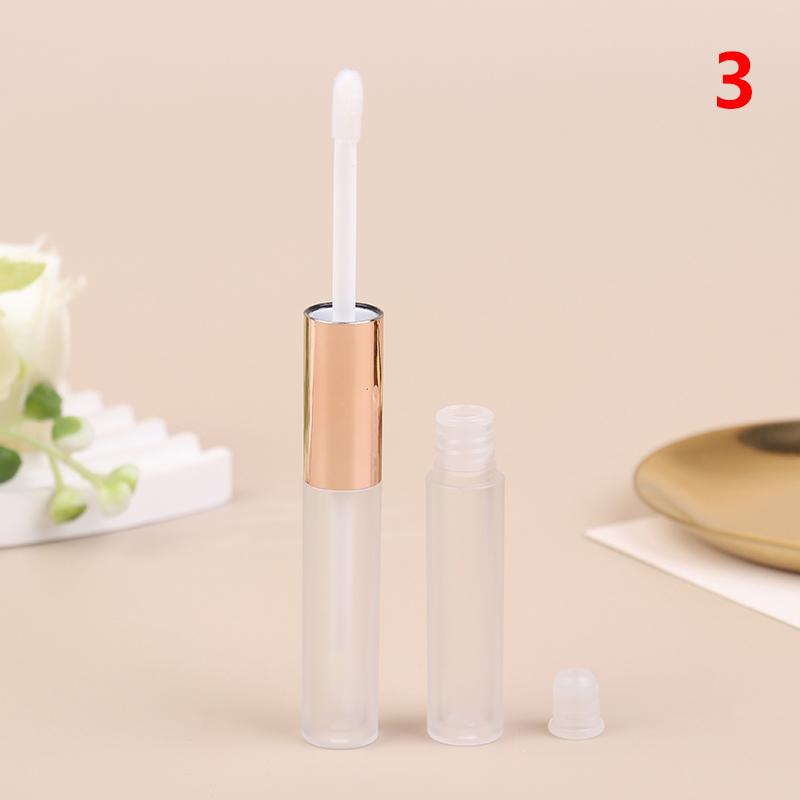 Double Head Clear Empty Mascara Tube With Wand Diy Eyeliner Tube Lip Gloss Bottle Packaging Eyelash Cosmetic Container Bottle