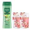 Hazeline Anti-Dandruff Shampoo & Lux Body Wash Bundle