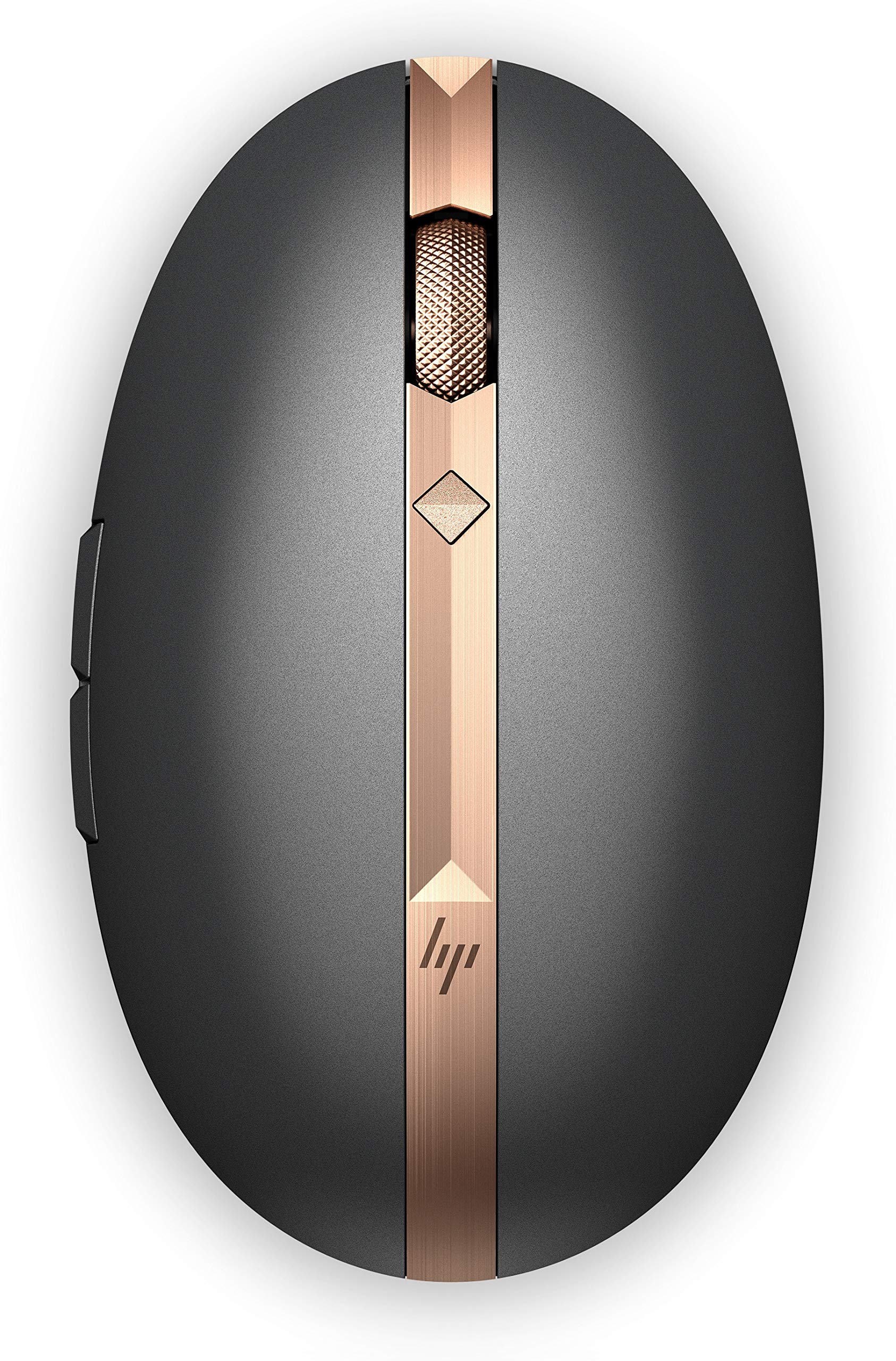 

HP Spectre 700 Black Bluetooth Scroll Wheel with Buttons Compatible with Windows and MacBook Mouse, Rechargeable, Wireless, 4-Way Back/Forward (Model