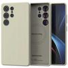 Spacecase Silikon Mag Galaxy S25 Ultra Beige