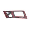 Center Console Gear Shift Button Panel Decoration Cover for Corvette C7 Stingray ZR1 Z06 2014 Real Carbon Fiber Interior