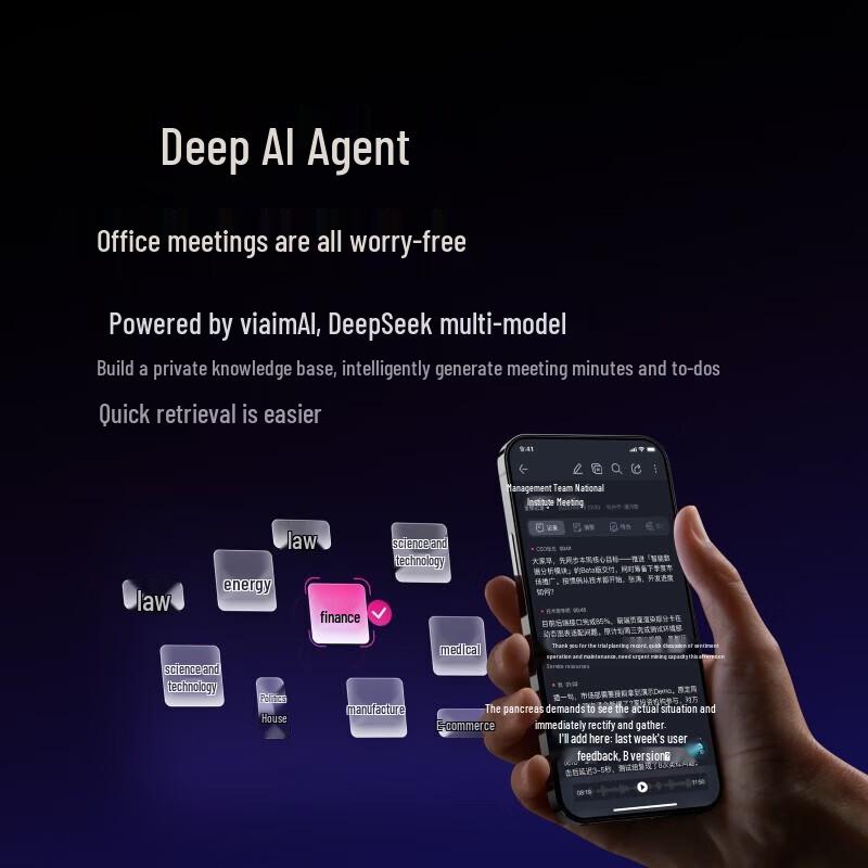 iFLYTEK AI Conference Noise-Cancelling Wireless Bluetooth Earbuds Pro 3