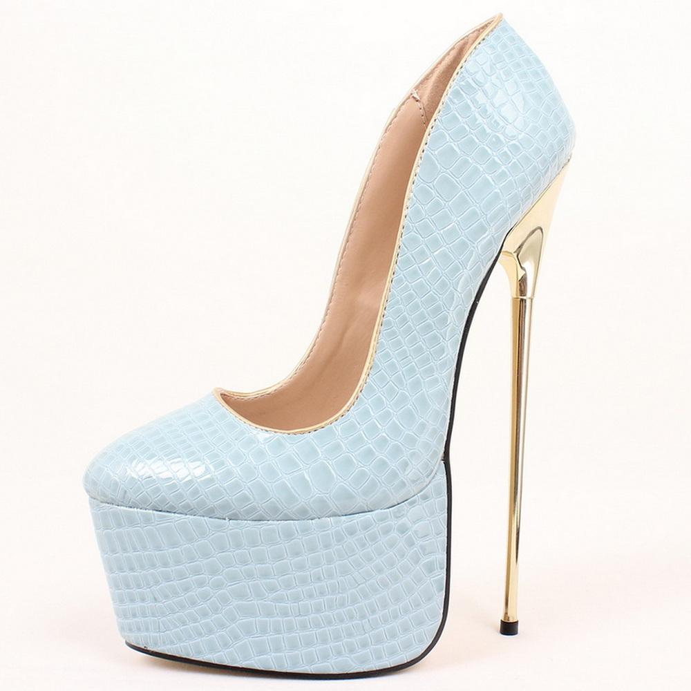 Fashion 22cm Stiletto Metal High Heels,Women Platform Pumps,Men Fetish Stage Pole Dance Shoes,Patent Leather,Red,Leopard,Custom Colors