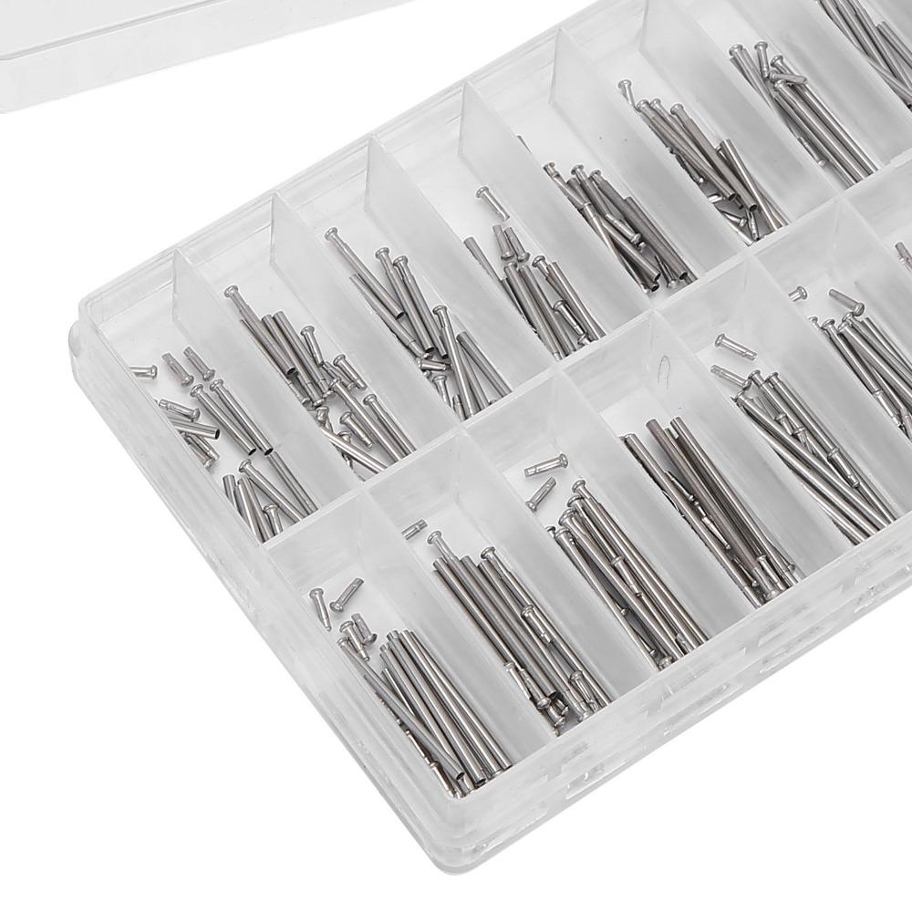 1,2 mm Dicke Rohr Reibstift Stahlmaterial Uhrenarmband Schließe Stege Uhrmacher