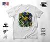 Brazil Number 10 Samba Collage Soccer T-Shirt White Unisex S-2XL
