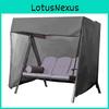 Modern Outdoor Oxford Fabric Swing Seat Cover With Waterproof Dustproof For Garden And Patio Use