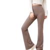High Elasticity Tummy Control Yoga Pants - Waist-Cinching, Slimming, Butt-Lifting, Micro-Flare Design, Ideal for Casual Spring and Autumn Fitness.