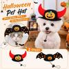 Pet Halloween Hat and Headband Set for Cats and Dogs