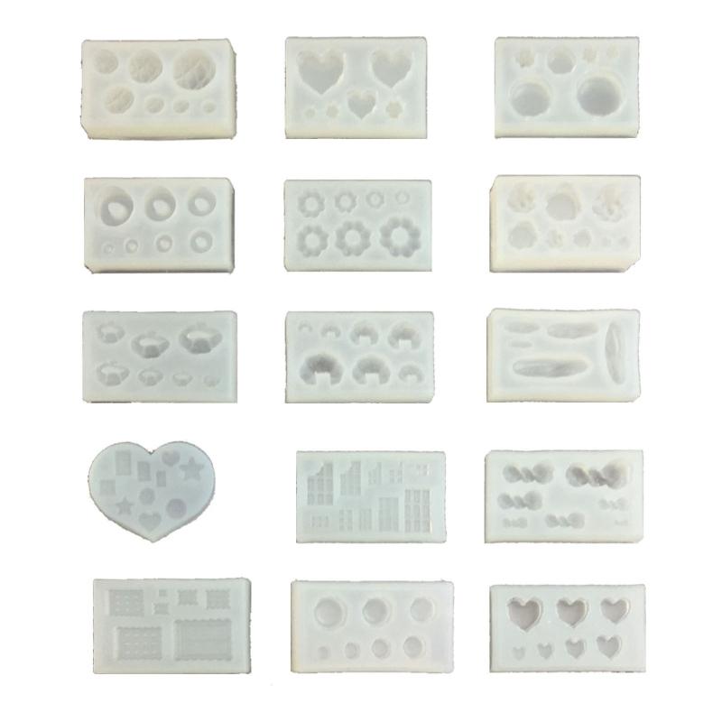 

Mini Toast-Bread Soap Silicone Mold Simulation Candle Silicone Mold Miniature Doughnut Cookie Bread Biscuit-Resin Mold 1