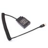 EN-EL14 Dummy Battery USB-C Coupler Adapter for W/ USB C-type Spring Power Cable