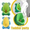 Frog Potty Training For Boys With Fun Target Game, Wall-Mounted Pee Trainer For Easy & Clean Learning