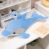 PP Cotton Blue Dolphin Plush Toys Marine Life Dolphin Sofa Pillow  Boys Girls