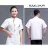 White Chef Clothes Short Long Sleeve Overalls New Work Uniform  Hotel