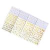 Laser Butterfly Nail Art Stickers Nail Decals Decorations Diy Manicure