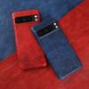 Premium Rindsleder Echtes Leder Hülle Für Google Pixel 8 Pro 7 6Pro 7A 6A 5A Handy Hülle Gehäuse Schutz Funda Rückseite Schale capa