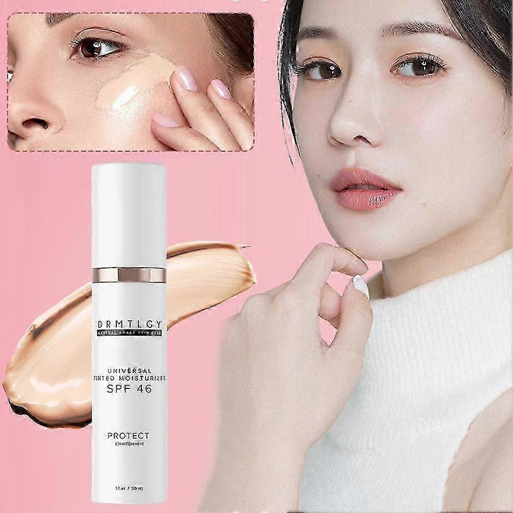 DRMTLGY Anti-Aging Tinted Moisturizer SPF-46 UniversalFace Sunscreen 50ml