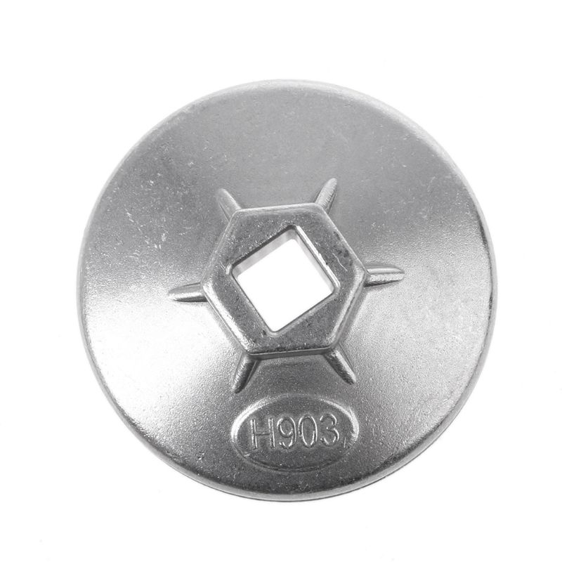 74mm 14 Flute Aluminum Oil Filter Wrench Socket Remover Tool for Benz Auto Car