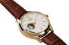 Orient Automatic Watch, Mechanical, Made in Japan, with Manufacturer's Warranty, Open Heart, Women's, RN-AG0728S, White, Silver