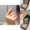 Elegant Rabbit Ear Open Ring Unique Copper Gold Plated Fashion Jewelry For Everyday Wear