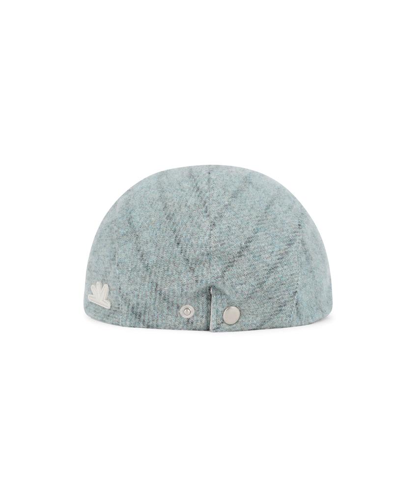 Sseonleobeutueo Wool Flat Cap Blue