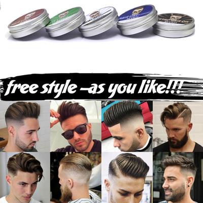 Matte Texture Hair Cera Fashion Men Styling Wax Moisturizing
