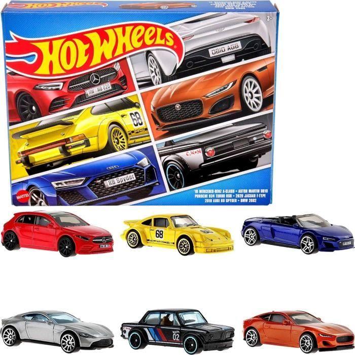 Coffret de collection Hot Wheels 6 voitures