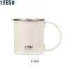 Tyeso Thermoses Large Capacity Stainless Steel Insulated Mug with Handle Perfect Coffee and Tea Beverage Cup Vacuum Flasks