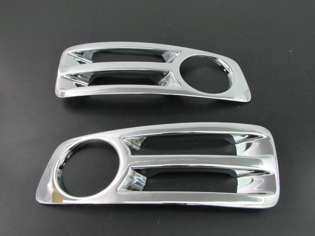 BRIGHTZ Chrome Fog Light Type for Elgrand E51 NE51 Highway Star NE Part 15452 Covers, C, (Early Model) [FOG-COV-090] (E 51) Number