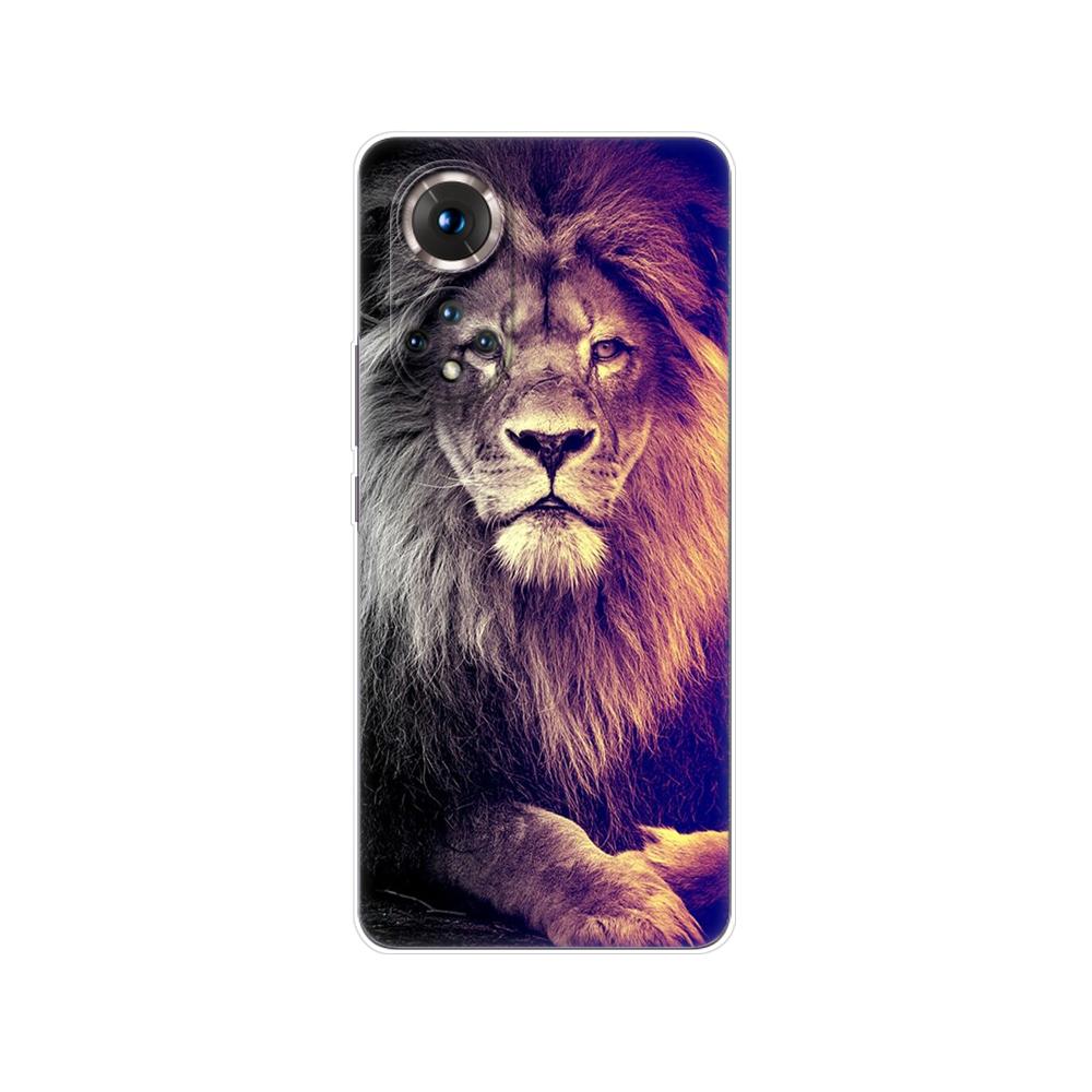 For Honor 50 Case For Honor 50 Pro Case Phone Back Cover On Huawei Nova 9 Pro Case Nova9 Honor50 50Pro Case Wolf Tiger Lion Bear